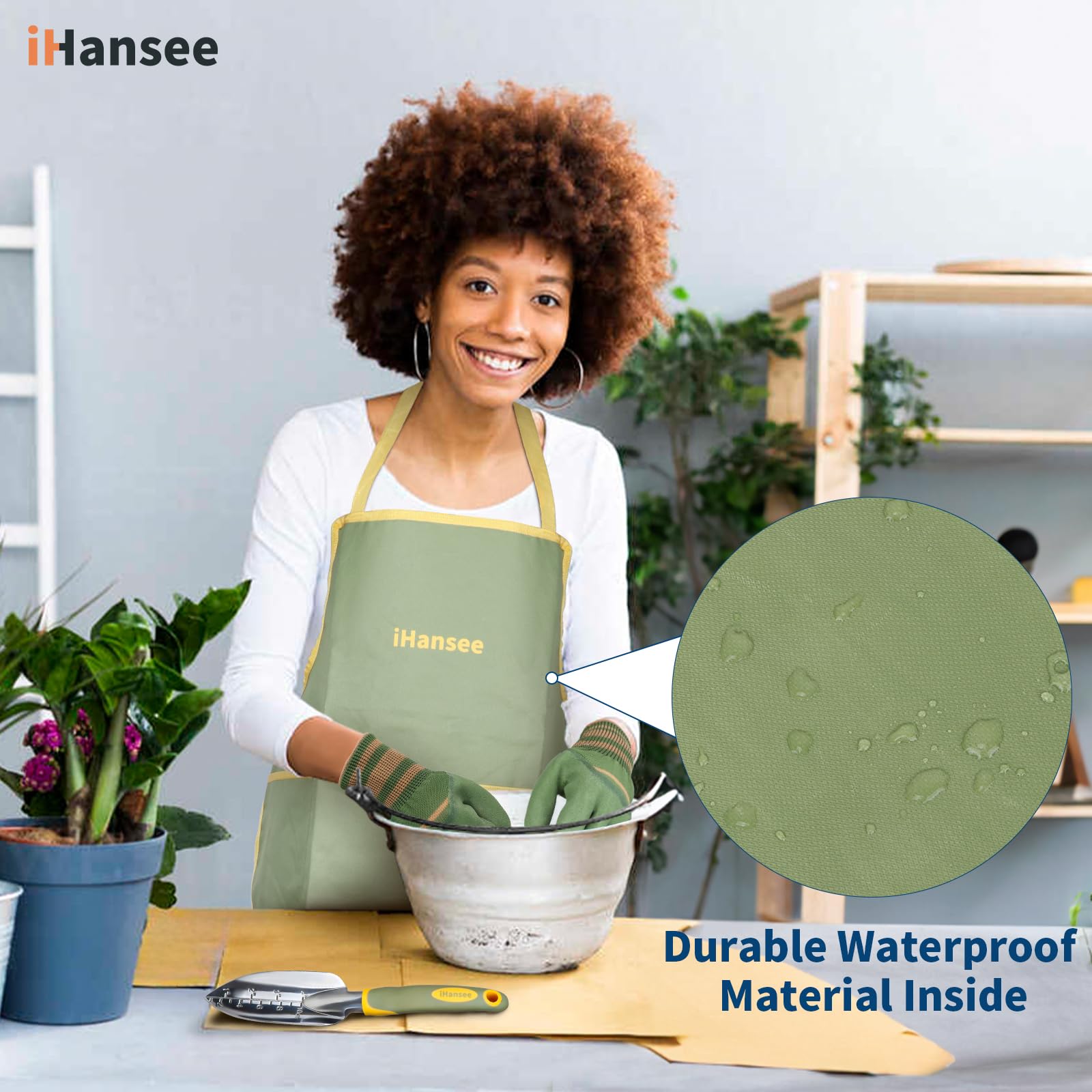 ihansee kneeling pad—cushioned knee support for comfortable planting