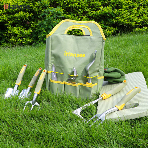 ihansee tool storage bag—secure, easy access during gardening