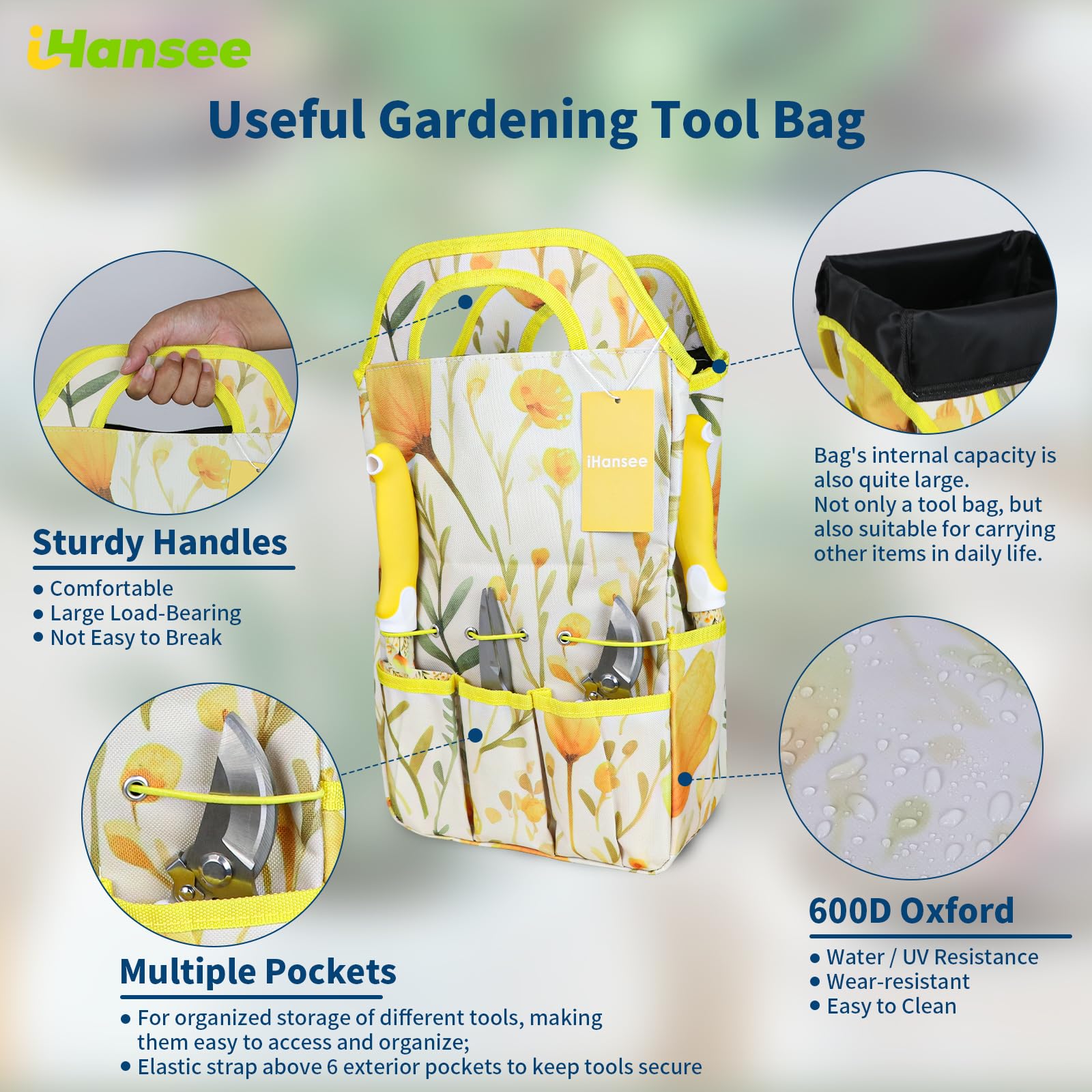 iHansee transplanter with measurement guides seedlings accurately, reducing guesswork