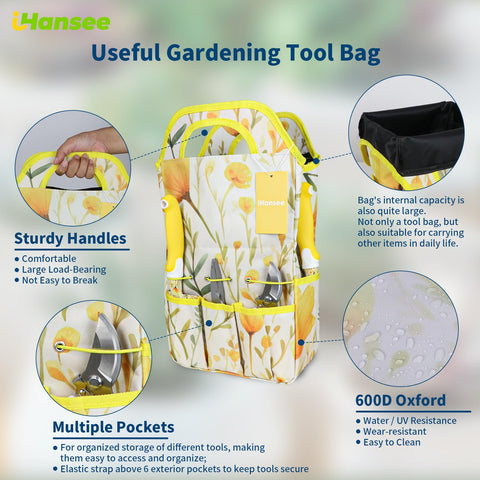 iHansee transplanter with measurement guides seedlings accurately, reducing guesswork