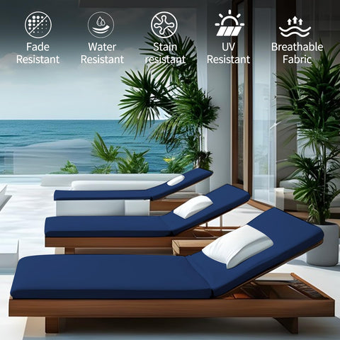 Iheqard lounge cover fits most chairs for quick replacement and renewed comfort.