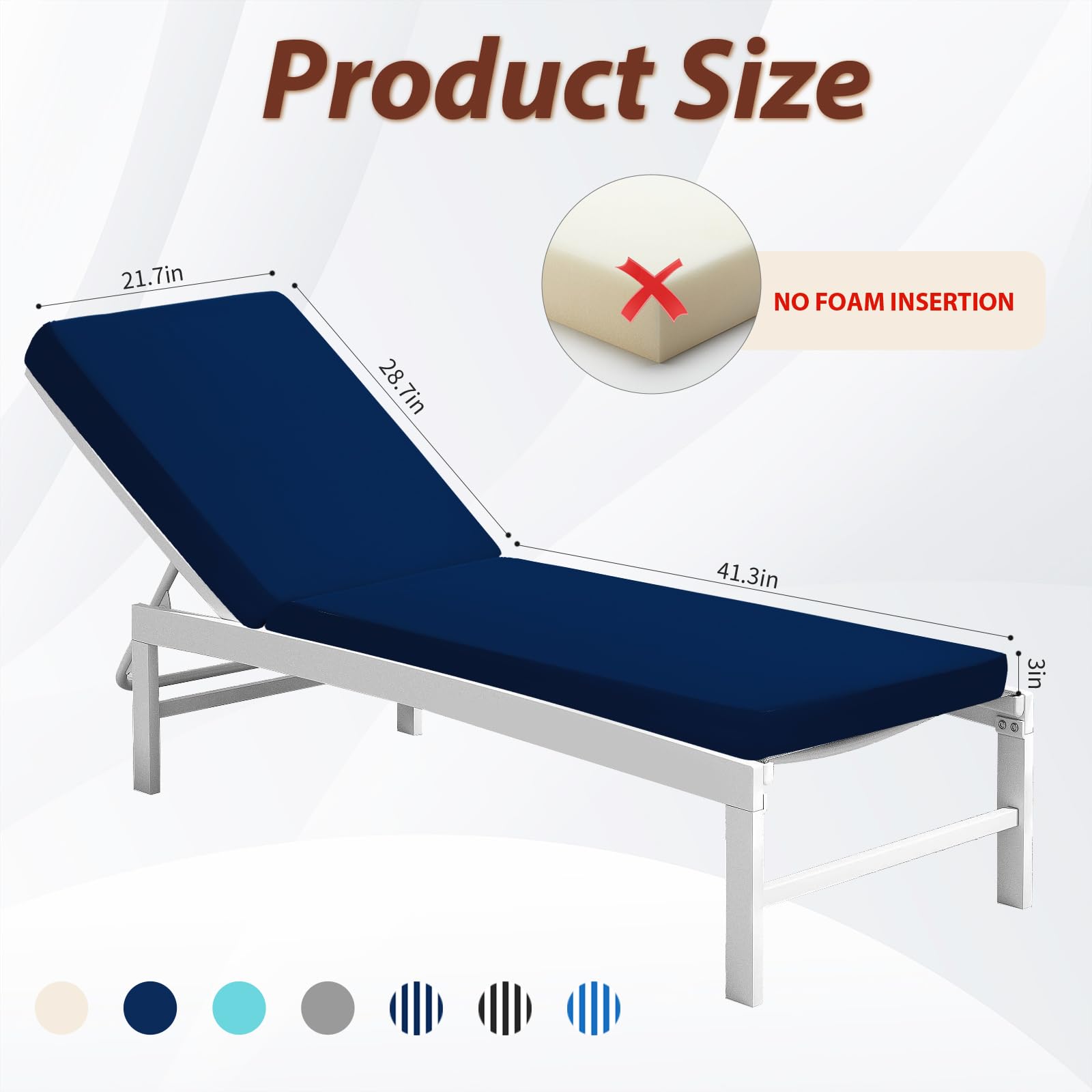 Iheqard cover uses non-slip tether and adjustable strap to secure cushions.