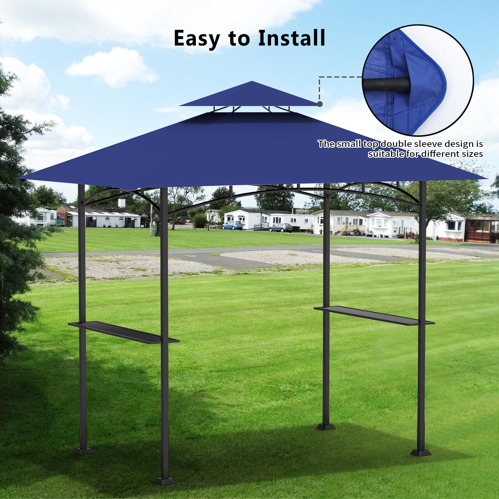 Iheqard model L-GG001PST-F compatibility note for replacement canopy.