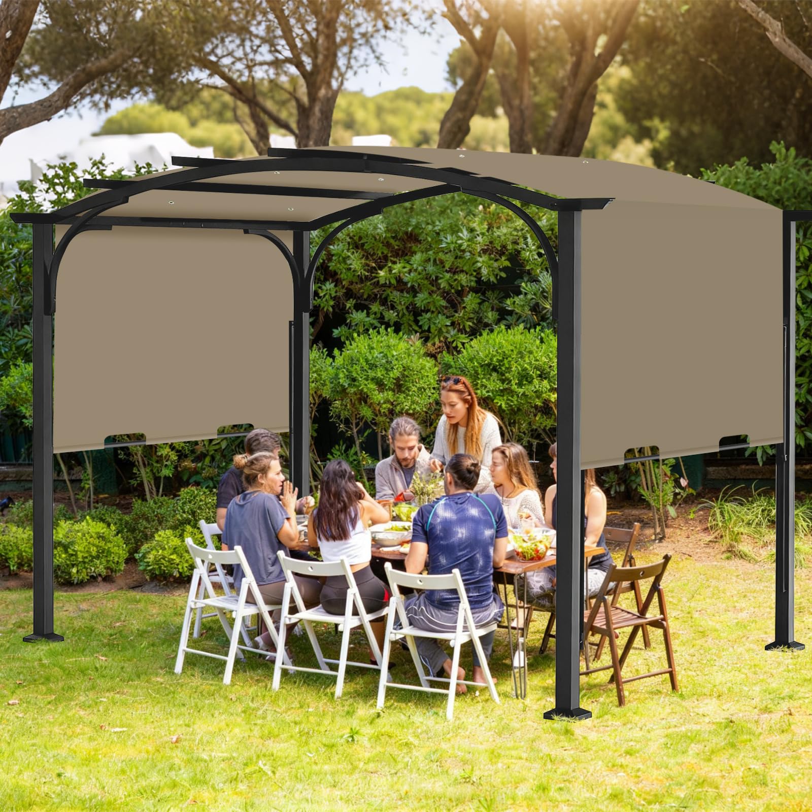 Iheqard pergola replacement cover measurement guide helps ensure a correct fit