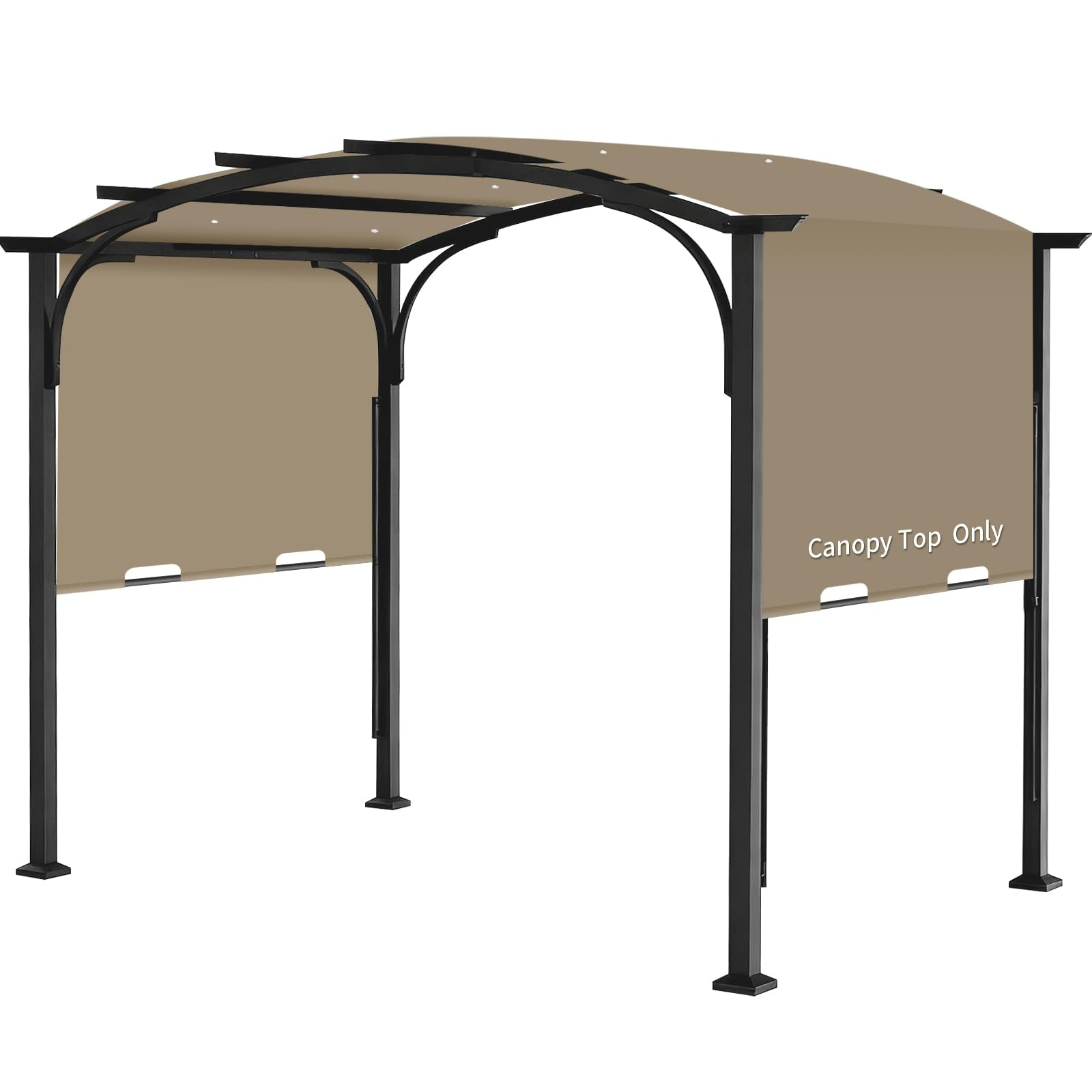 Iheqard pergola replacement cover closeup of waterproof fabric for durability
