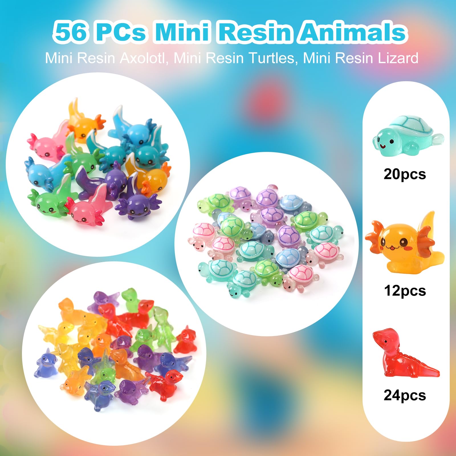 IHFAIO resin turtles set adds playful charm to terrariums, gardens, and shelf scenes