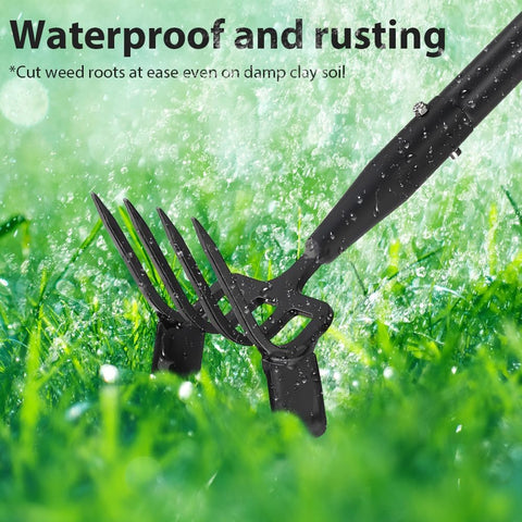Ihomepark ergonomic garden hoe designed for extended use