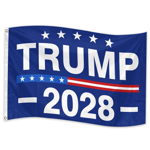 IIDEA Trump 2028 flag 3x5 banner for bold outdoor or indoor display.