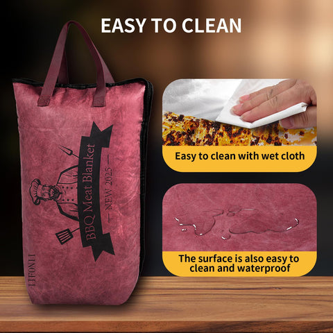IIFONII BBQ Blanket is durable and easy to clean after grilling.