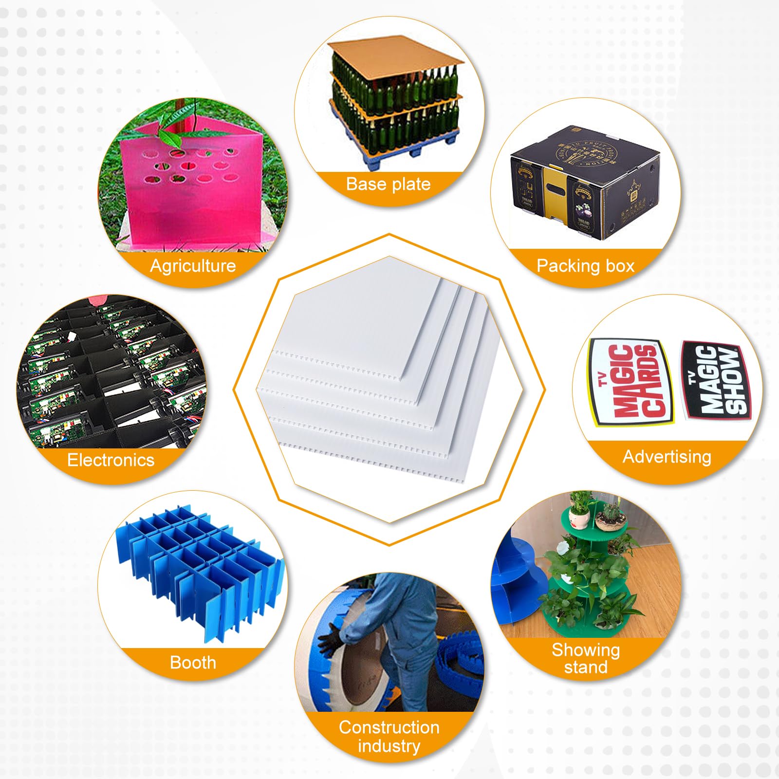 IKAYAS packaging shows 22 signs and 22 stakes for easy setup