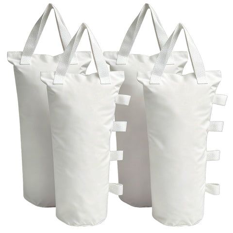 Ikerall canopy weights four-pack white assembled keeps canopy stable in wind