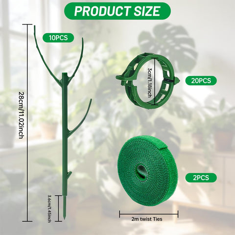 IKKAB durable, reusable stake construction up close