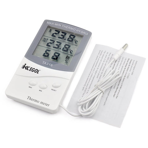 iKKEGOL clear digital display easy to read from across the room