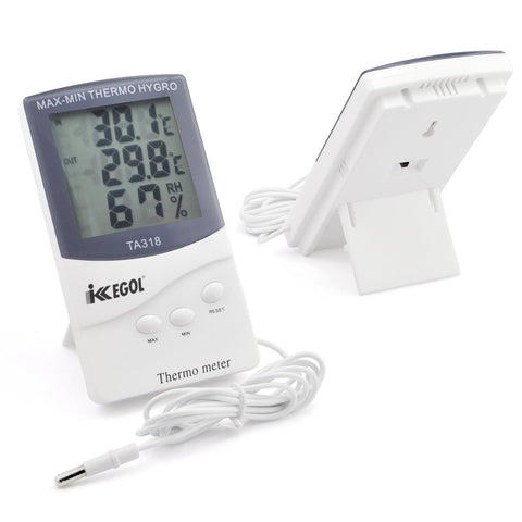 iKKEGOL indoor humidity readings help maintain comfortable environments