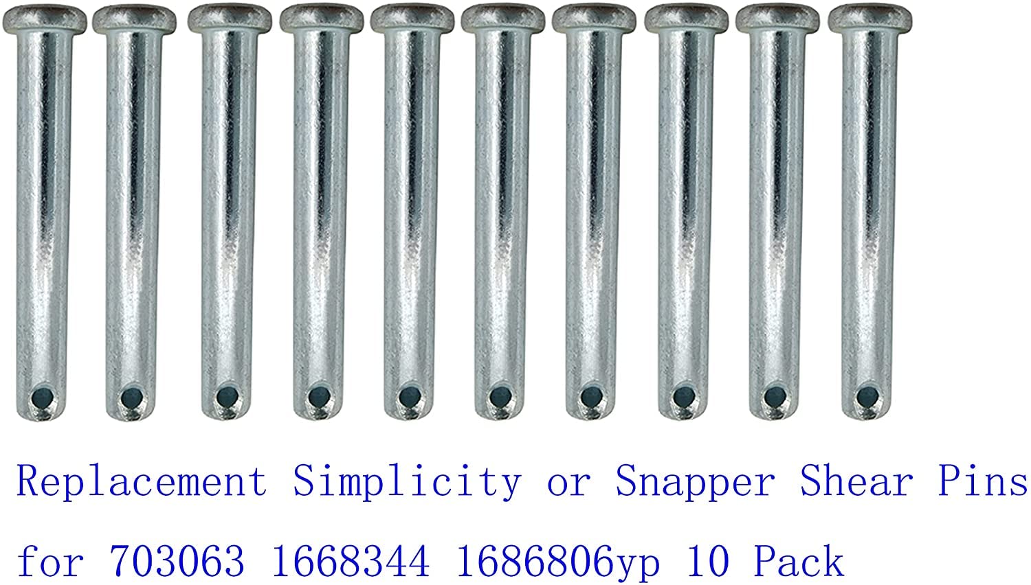 IKSI replacement pins for listed models ensure quick repairs.