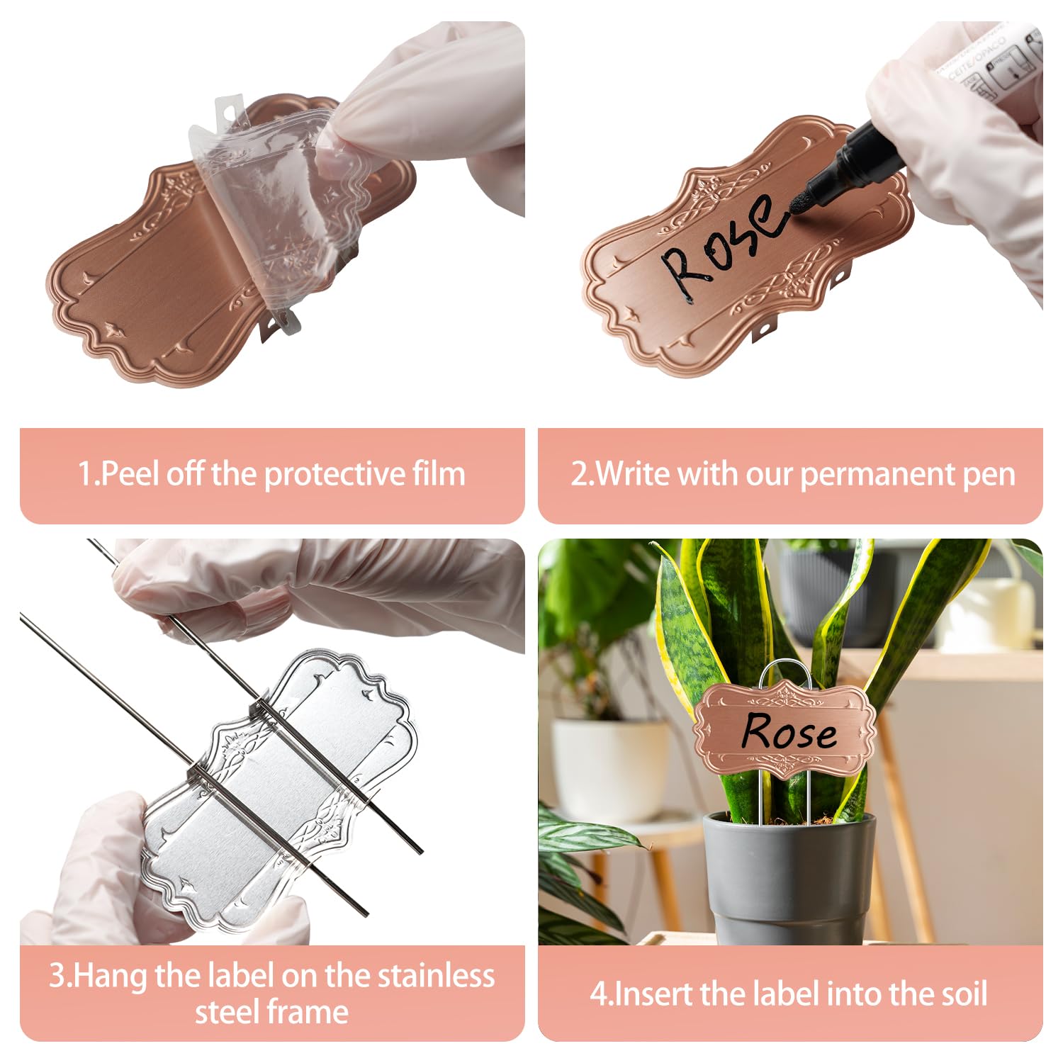 IKSII simple 4-step setup makes labeling fast and secure.
