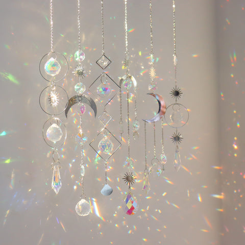 ilclviz six-piece suncatcher set offers versatile decorating options for home or gifts.
