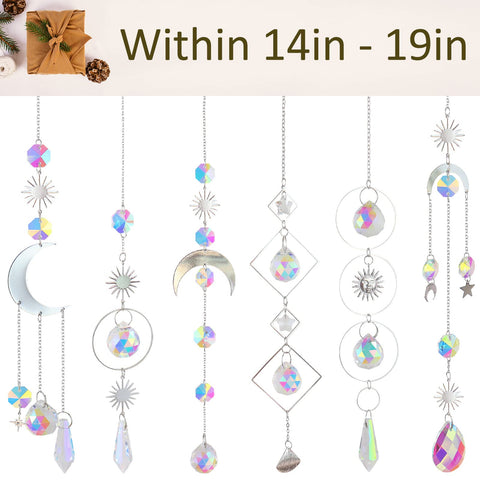 ilclviz color crystal chains hang gracefully, elevating indoor or outdoor decor.