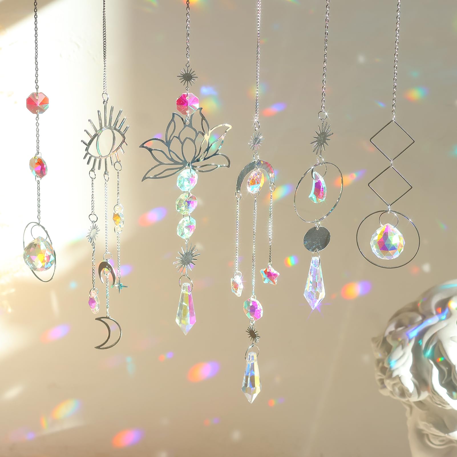 ilclviz suncatcher used for wedding decor and celebrations.