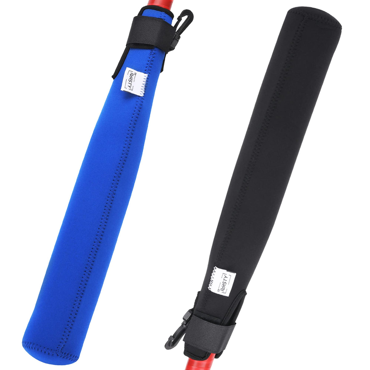 ILHSTY bat sleeve protector in black shields bats from scratches during transport