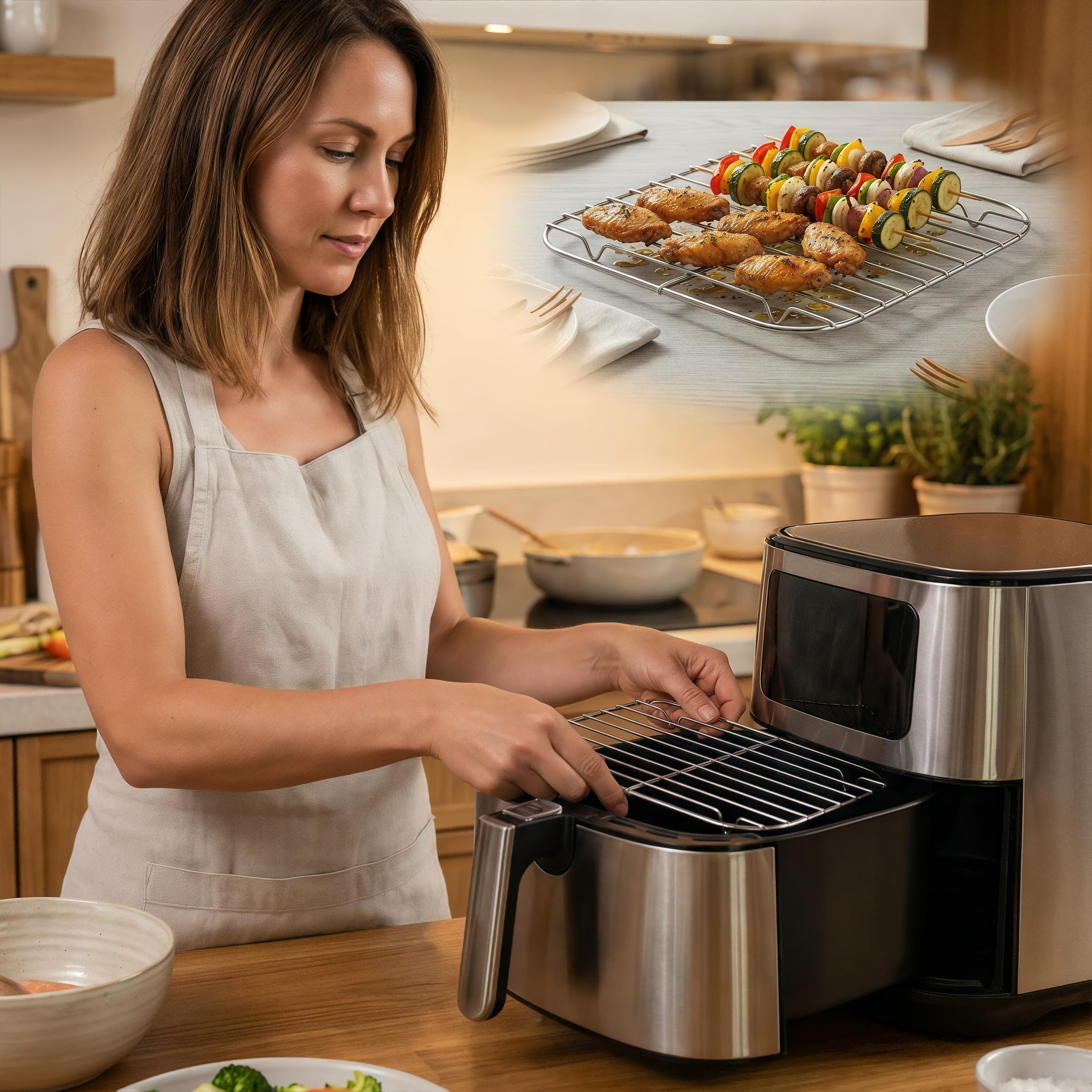 ILIEMOC compatible with select Gourmia 5–6 qt models for versatile use