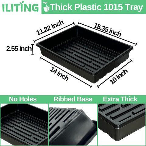 ILITING reinforced tray edge close-up highlighting durable construction for repeated use.