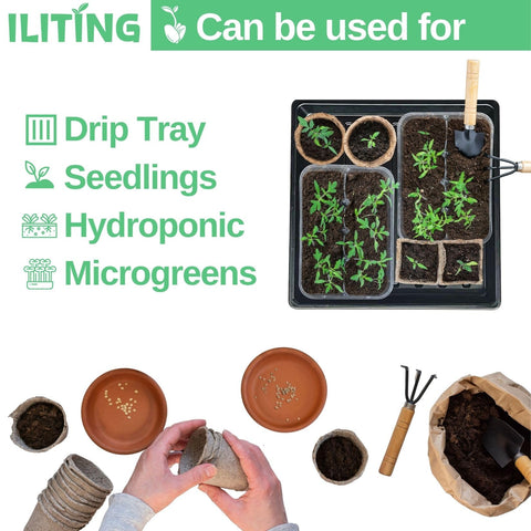 ILITING sturdy thickened-material tray showcases durability for multiple seasons.