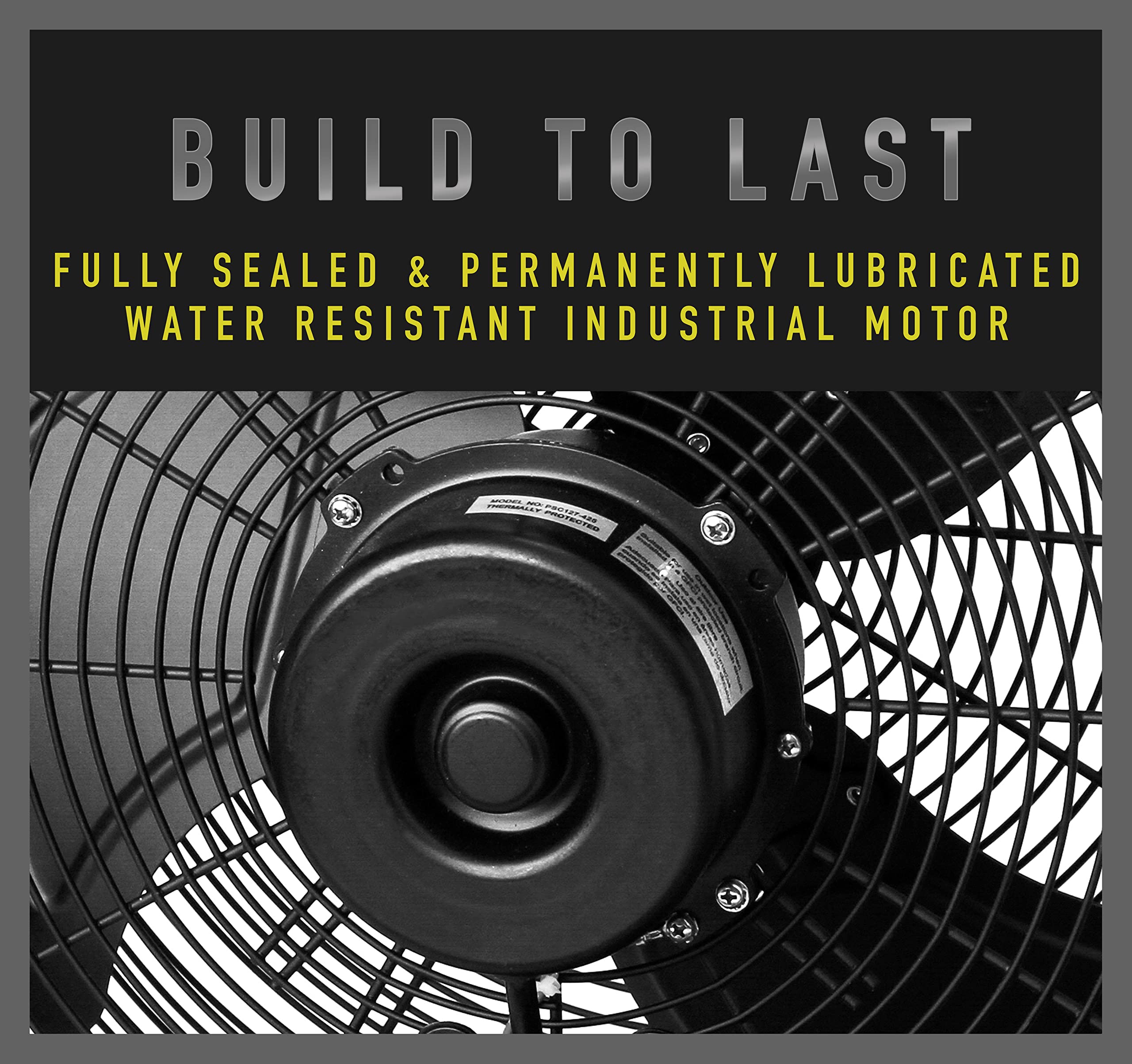 iLiving 14-inch wall-mount kit included for easy outdoor installation