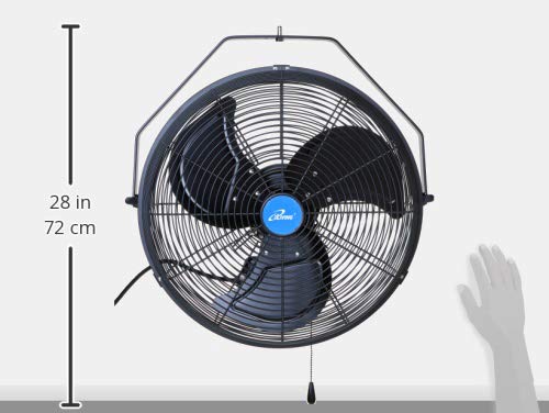iLiving wall fan mounting bracket enables versatile secure installation