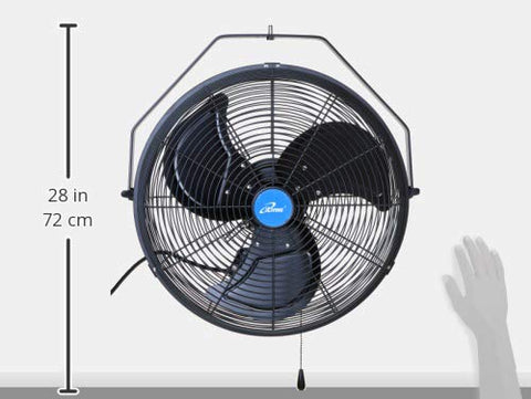 iLiving wall fan mounting bracket enables versatile secure installation