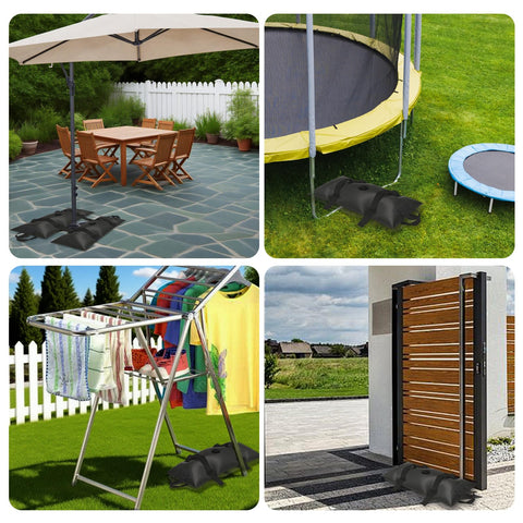 ILLUMINEW water-weight bases ideal for patios and outdoor furniture