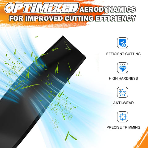Installation-ready design enables fast blade changes.