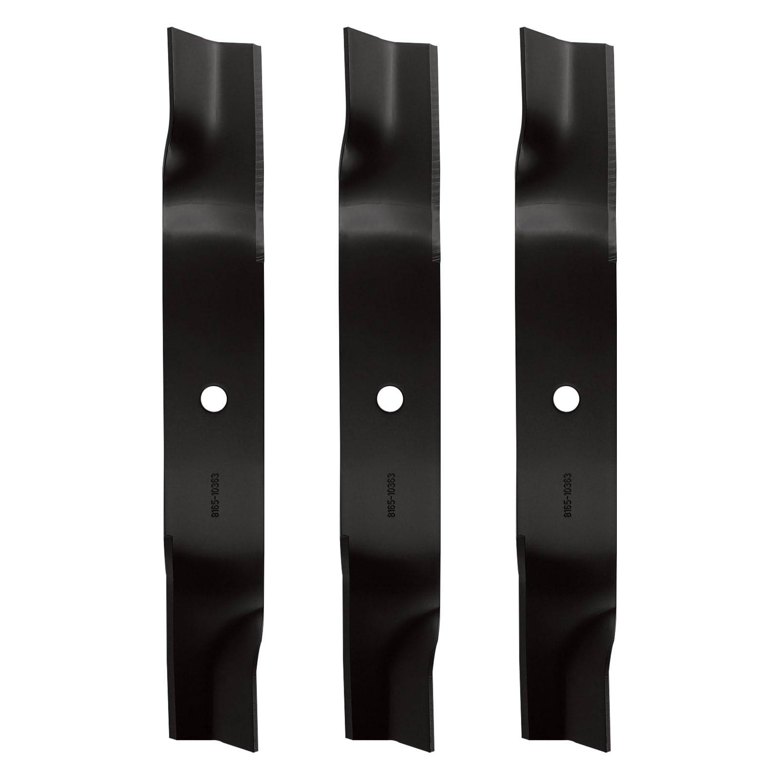 ILONPA 60-inch high-lift blades for Cub Cadet 01005338 delivering a clean cut