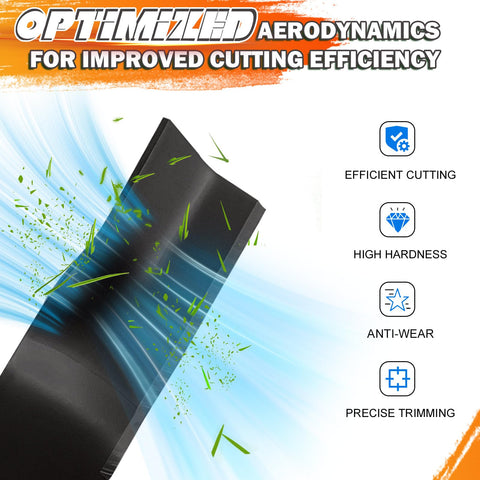 ILONPA 60-inch blades for M60-KH EFI LC showing dependable cut quality
