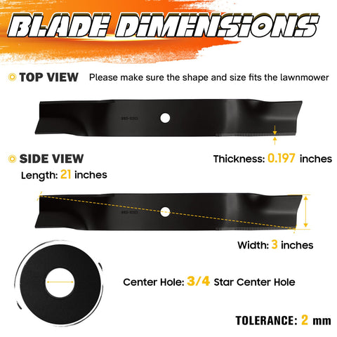 ILONPA 60-inch blades Pro Z 100 EFI 160-L versatile compatibility