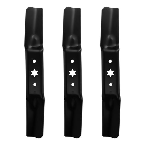 ILONPA 942-05052A blade pack for 50-inch decks delivers clean, even cuts.