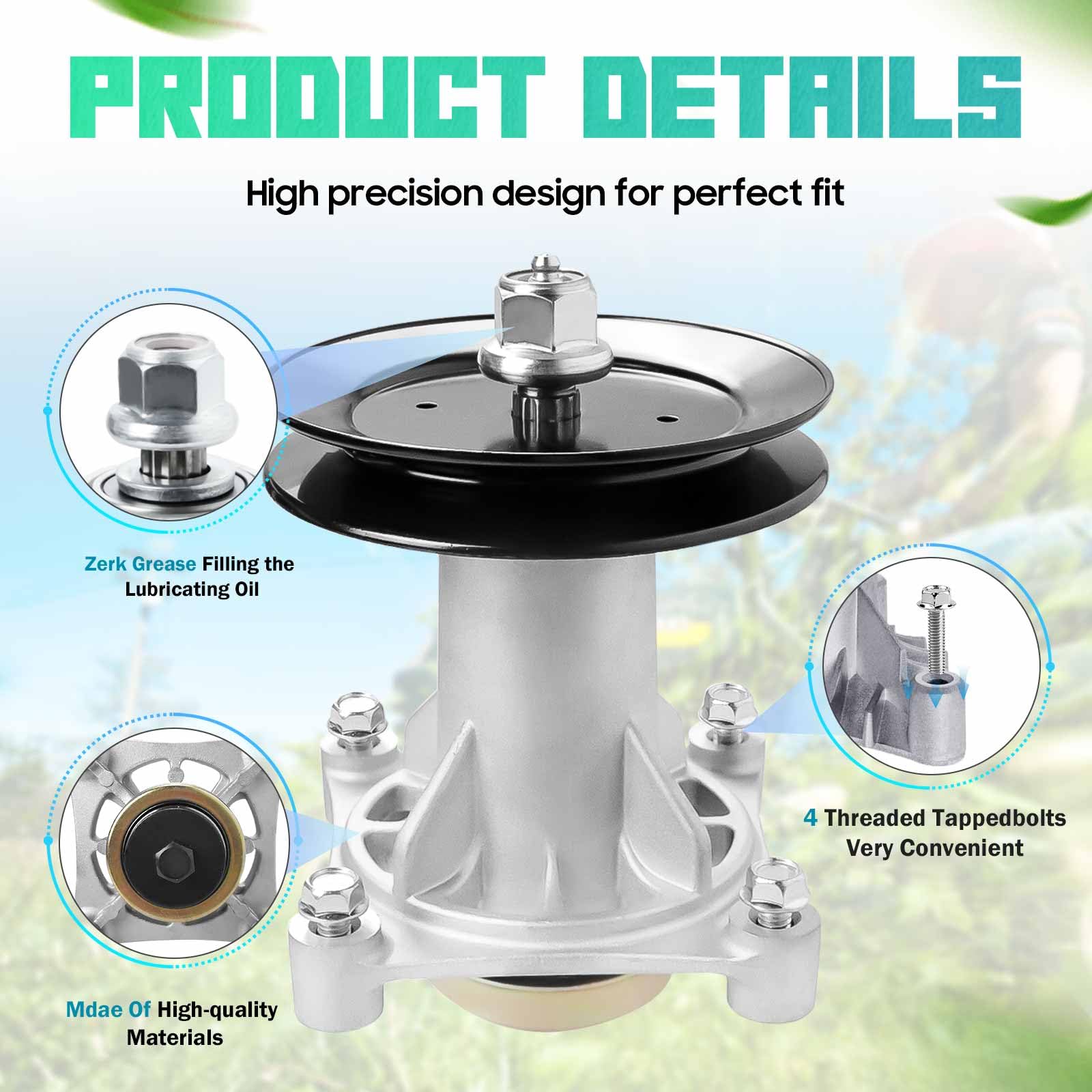 ILONPA belt 1/2x106in shows essential timing for deck performance.