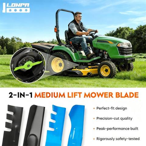 ILONPA blades include an easy installation guide for quick setup.