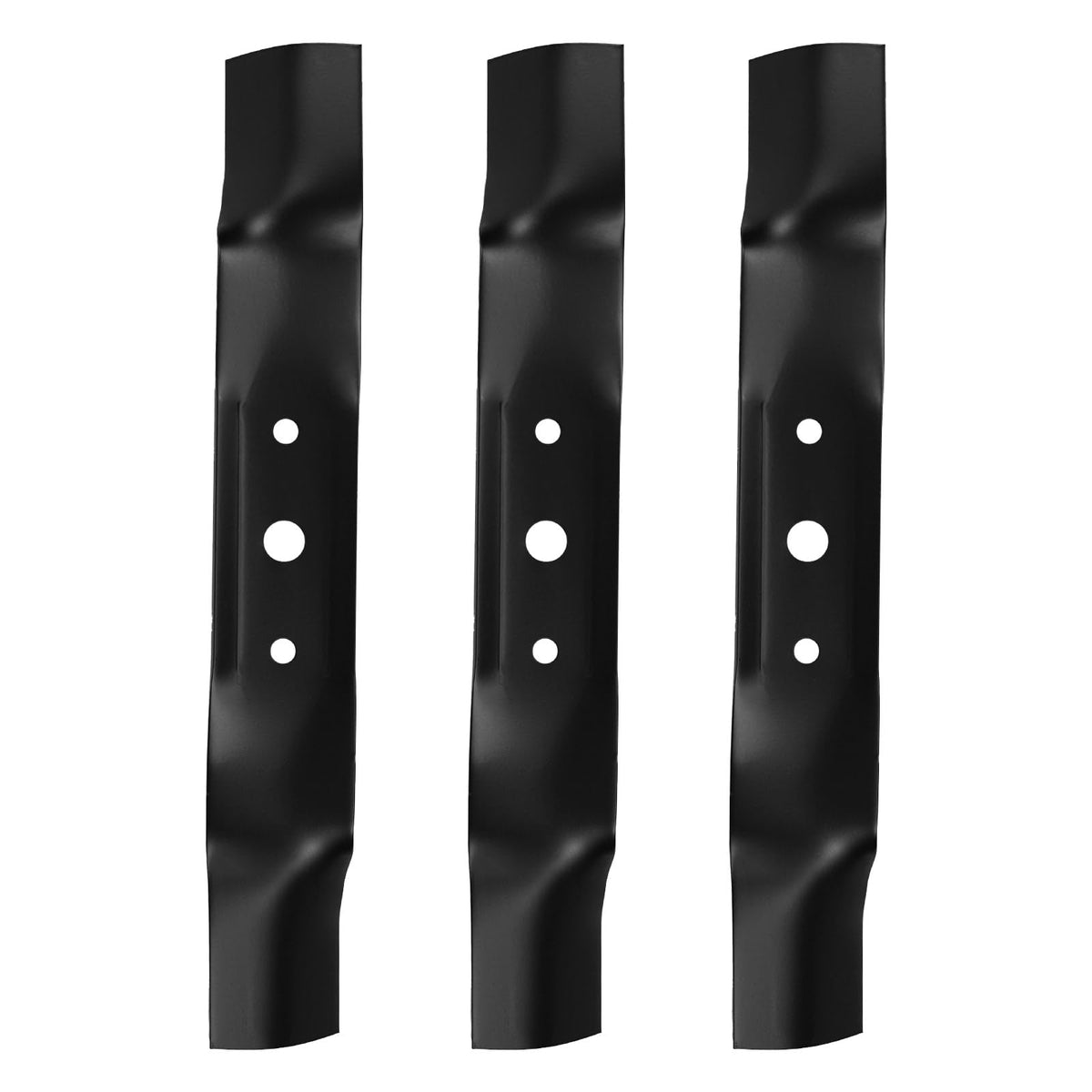 Ilonpa GX20250 48-inch high-lift blades for even cuts and better bagging.