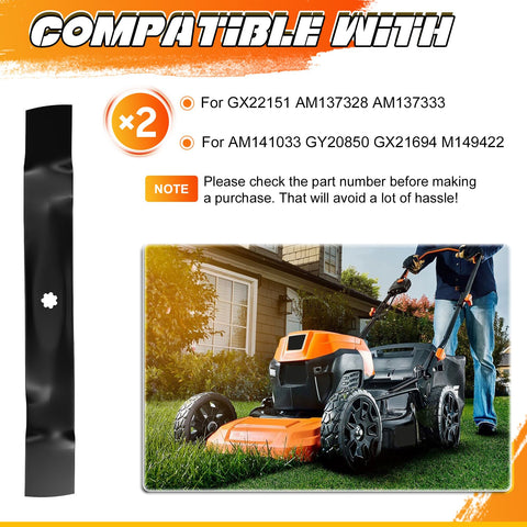 Close-up of ILONPA GY20850 blade edge for sharp mowing
