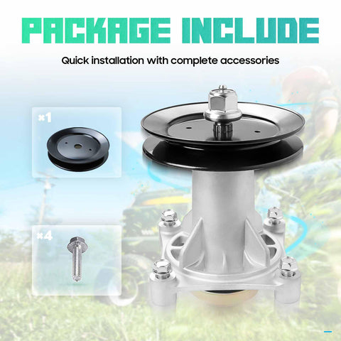 ILONPA Craftsman-fit spindle assembly delivers steady cutting performance.