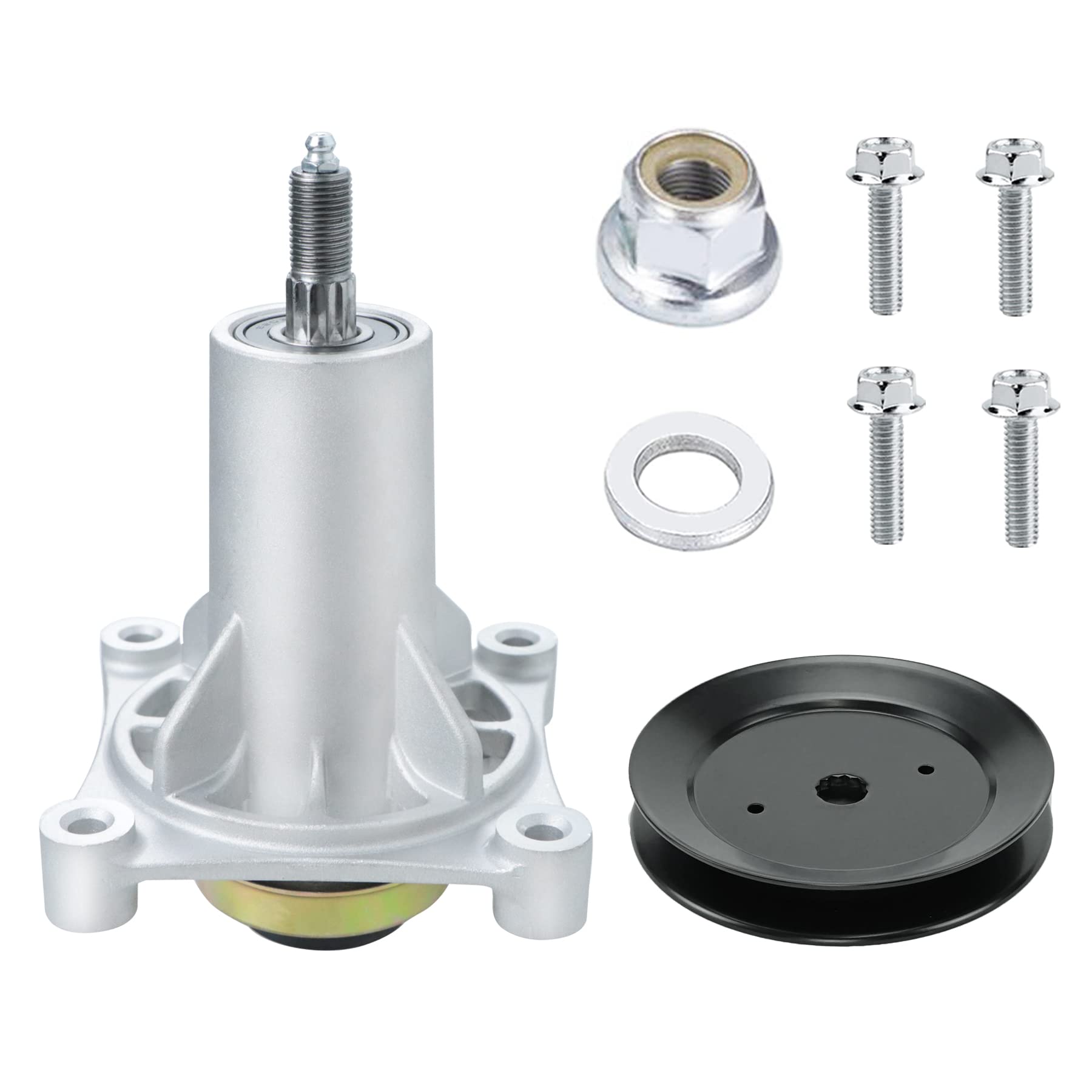 ILONPA spindle assembly for 42-54 inch deck ensures smooth blade rotation.