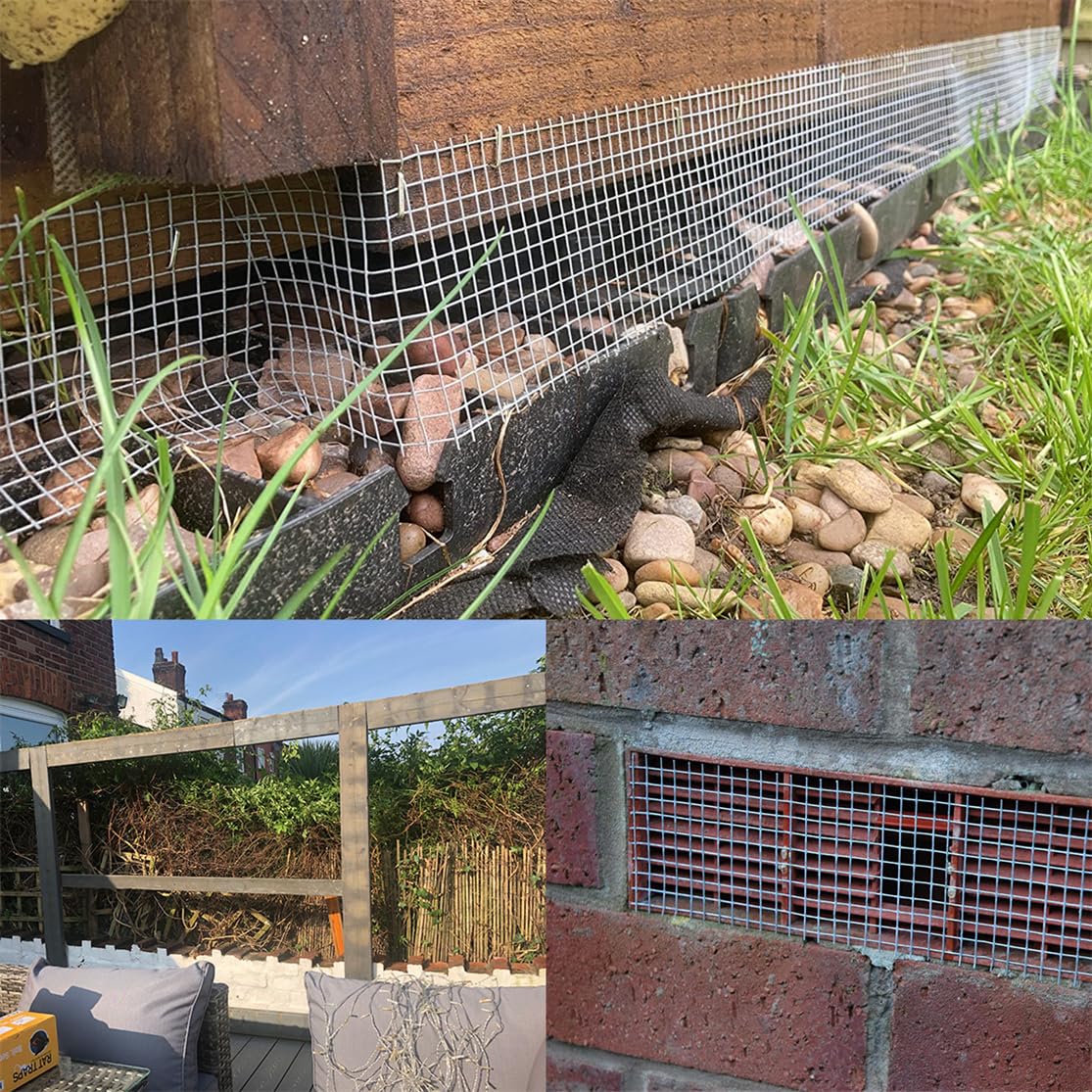 ILSSLI window screen replacement mesh fits vents and openings