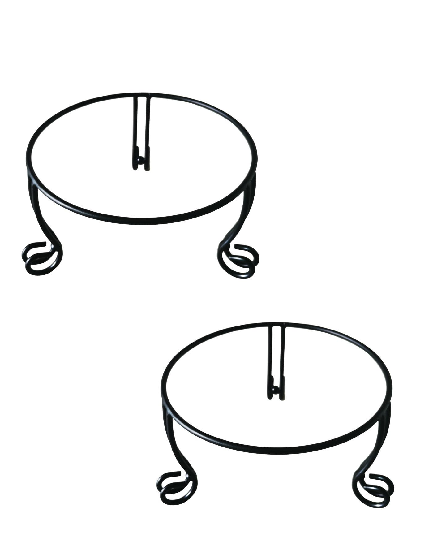 iLTreFlo gazing ball stand supports 10–12 inch globe outdoors for elegant decor.