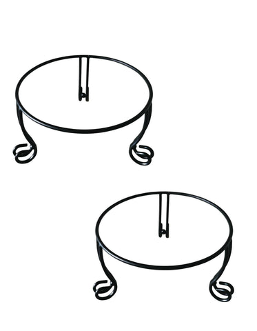 iLTreFlo gazing ball stand supports 10–12 inch globe outdoors for elegant decor.