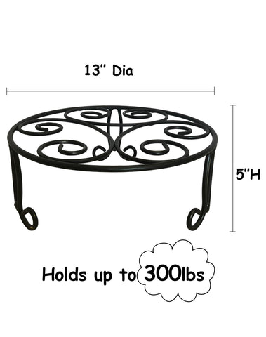 ILTreFlo 3-leg design provides stable indoor or outdoor display.