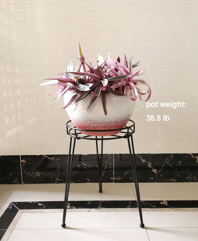 iLTreFlo plant stand sturdy-base image underlines stable support on uneven floors
