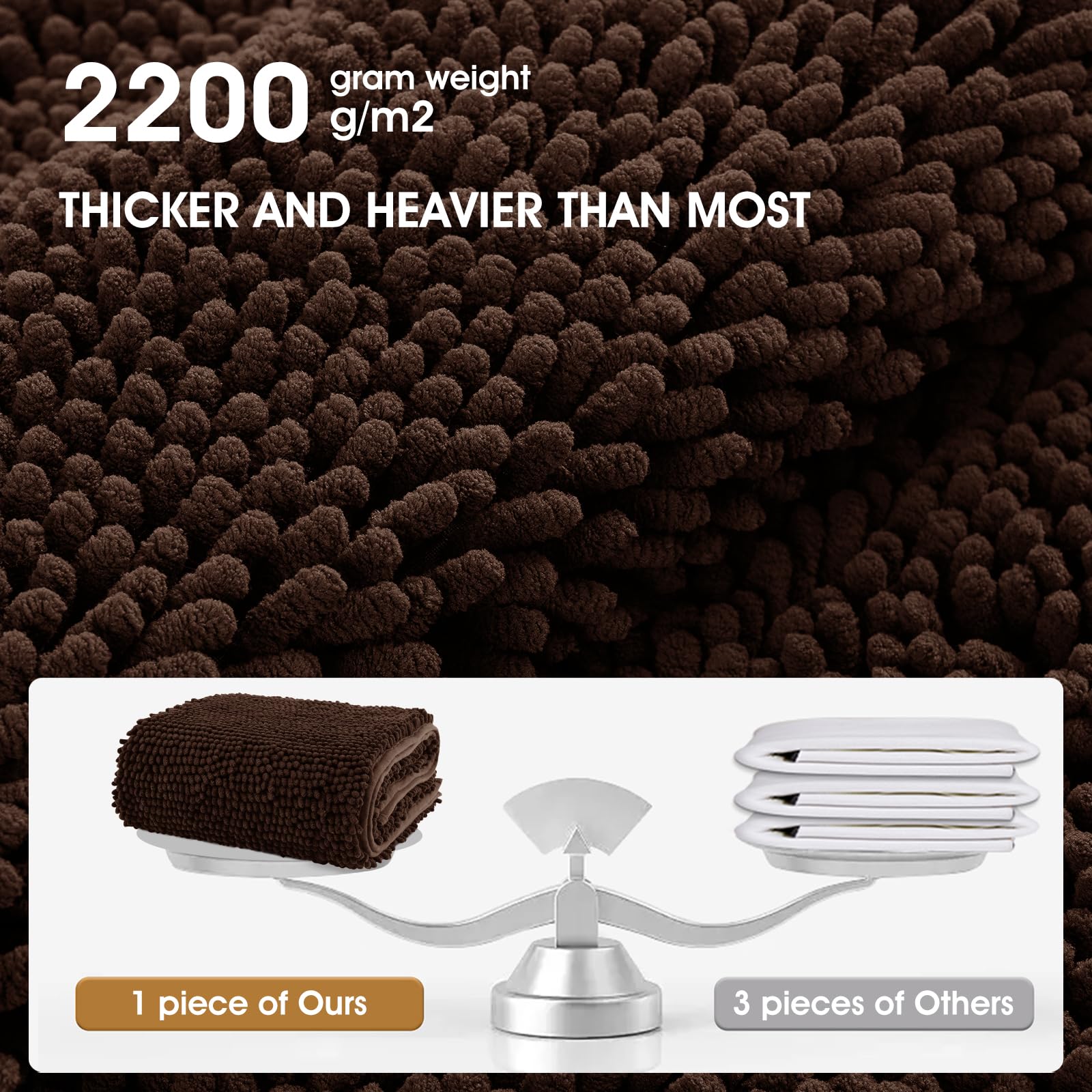 IM HOME Durable mat handles high-traffic entryways with ease.