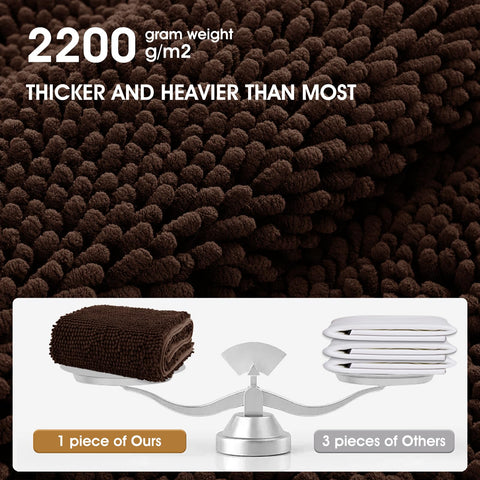 IM HOME Durable mat handles high-traffic entryways with ease.