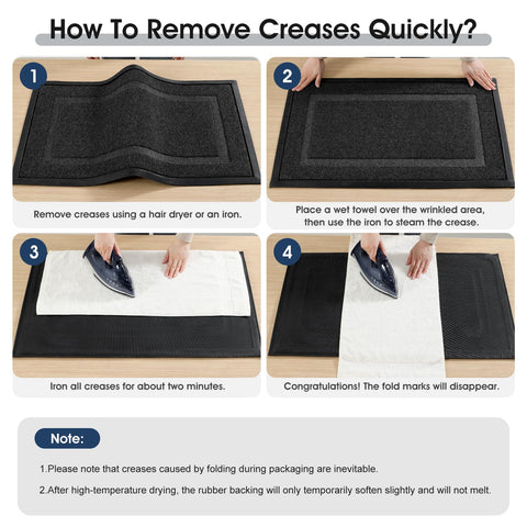 IM HOME durable weather-resistant mat for all seasons